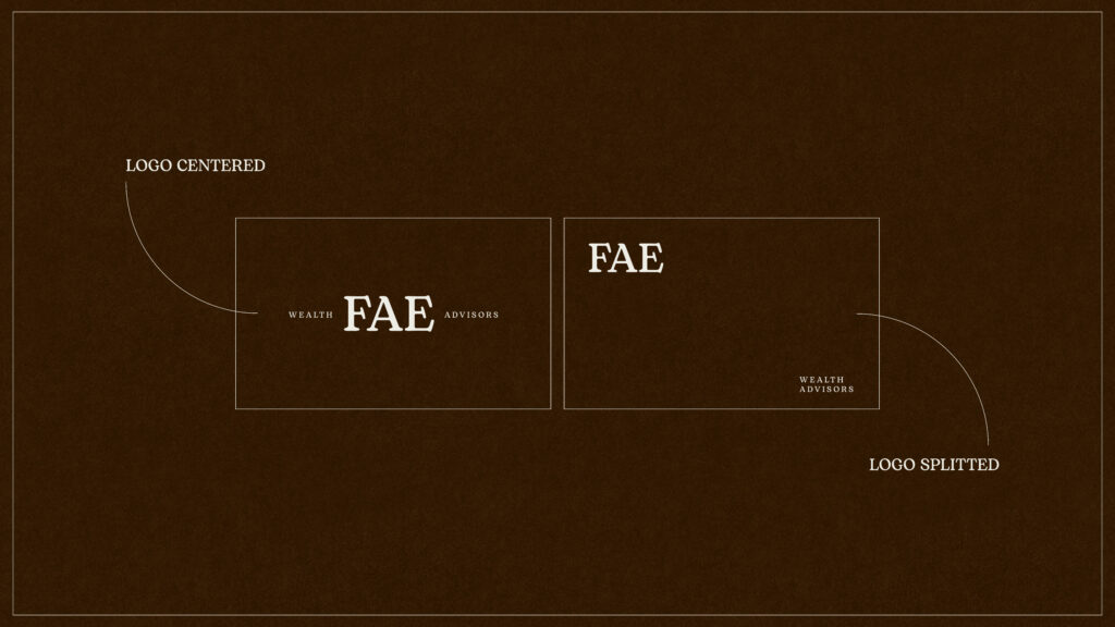 Flexible logo for FAE